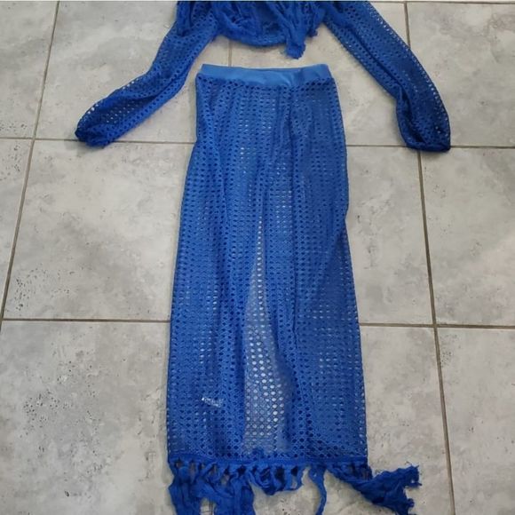 WOMEN'S SEXY 2 PIECE OUTFITS SOLID COLOR OFF SHOUL - Picture 2 of 4